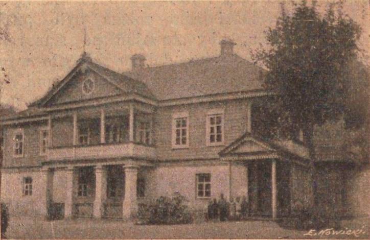 Prakopaŭka. Manor of Lisowski