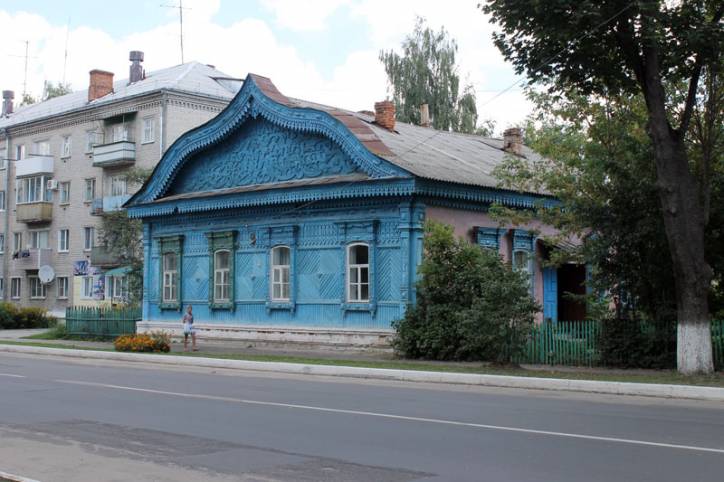 Novozybkov. Town streets 