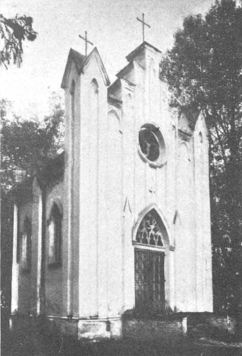 Dereszewicze (Sławińsk).  Kaplica grobowa 