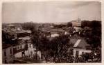 View of the town Dzisna Town at the old photos