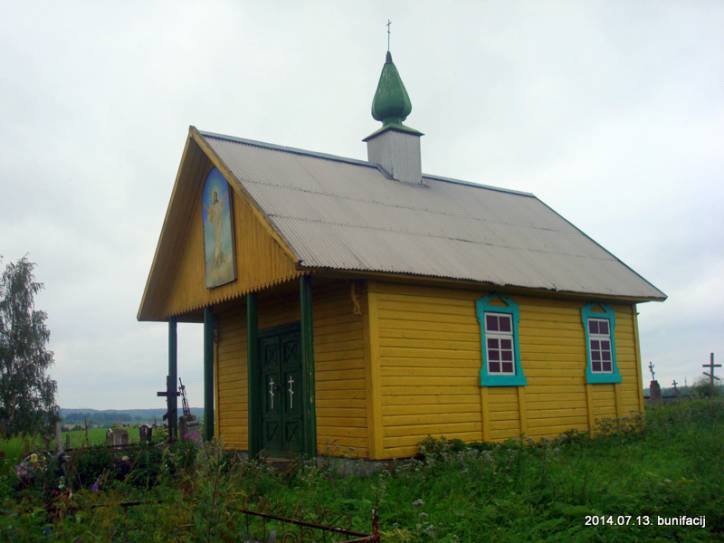 Osinogródek. Kaplica cmentarna Św. Włodzimierza