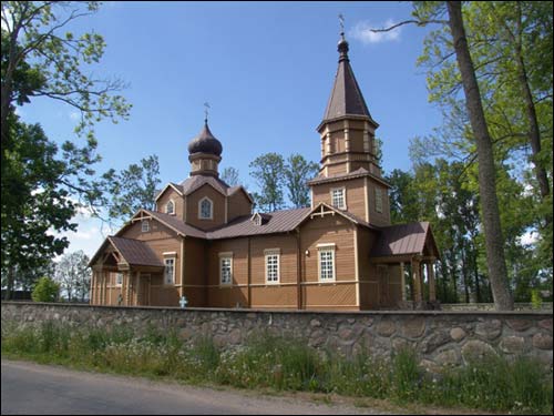 Nowa Wola |  Cerkiew św. Jana Chrzciciela. Widok ogólny (05/2006)