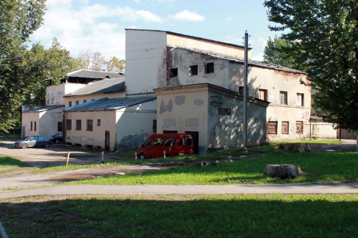 Witebsk.  Budynki w stylu konstruktywizm