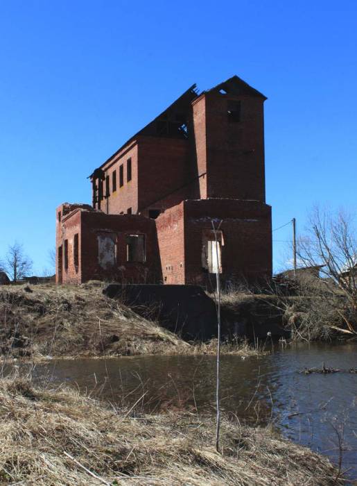 Uszacz. Młyn wodny 