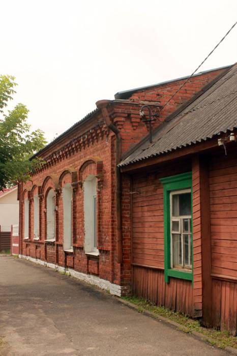 Wierchniedżwińsk (Dryssa). Budynki zabytkowe 
