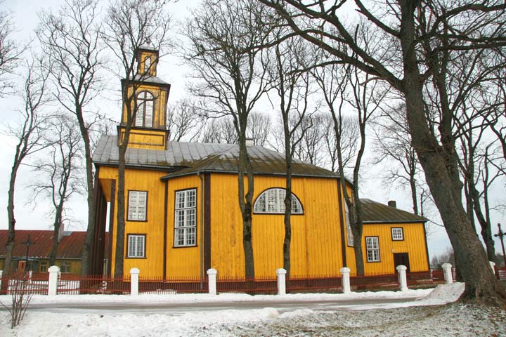  - Касцёл Нараджэння Божай Маці. Бакавы фасад