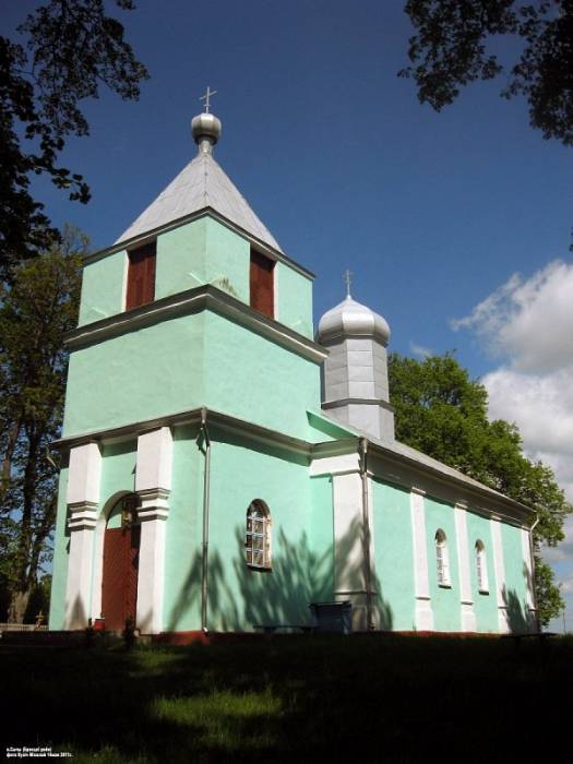  - Царква Святой Параскевы Пятніцы. Пятніцкая царква ў Сычах