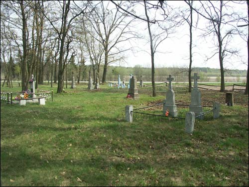 Малые Щитники. Кладбище старое католическое