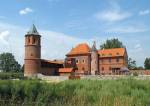 Замок в Тыкоцине, восстановленный в нач. 2000-х годов. Фото с Wikipedia Тыкоцин Замок