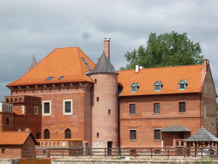 Zamek . Zrekonstruowany zamek w Tykocinie  -  Zamek. Zrekonstruowany zamek w Tykocinie