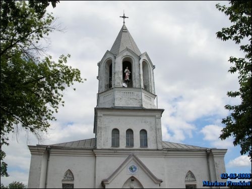 Białystok. Catholic church of the Sacred Heart of Jesus