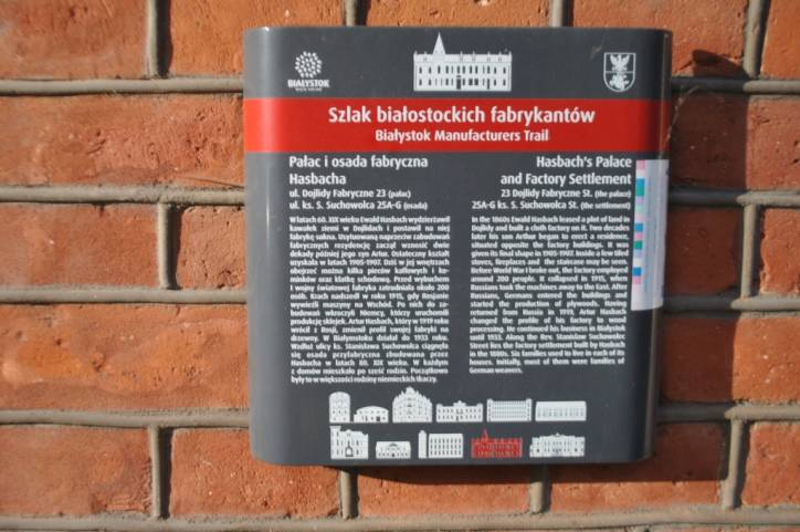 Białystok. Estate of Hasbach