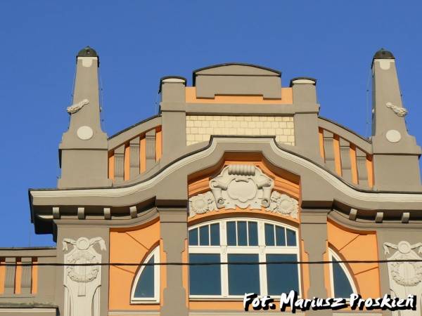 Białystok. Historical buildings / Warszawska str.