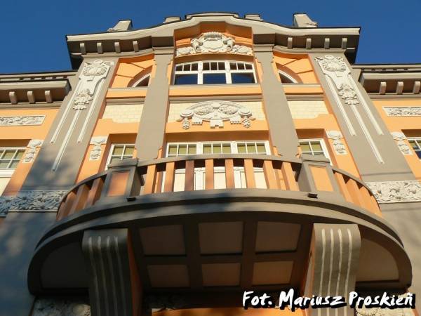 Białystok. Historical buildings / Warszawska str.