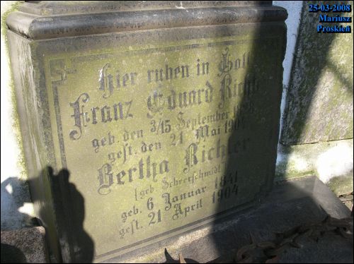  - cemetery Lutheran. 