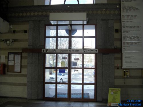 Белосток |  Железнодорожный вокзал . 