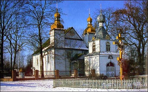 Biezdziež. Orthodox church of the Holy Trinity