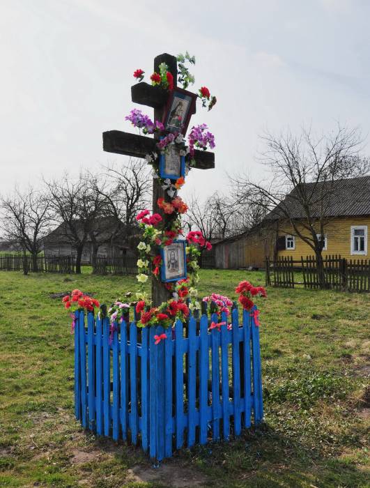 Biezdziež. In the village 