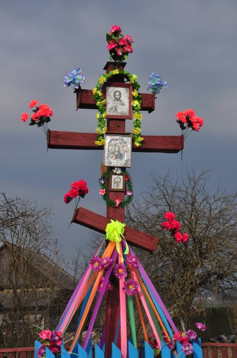 Biezdziež. In the village 