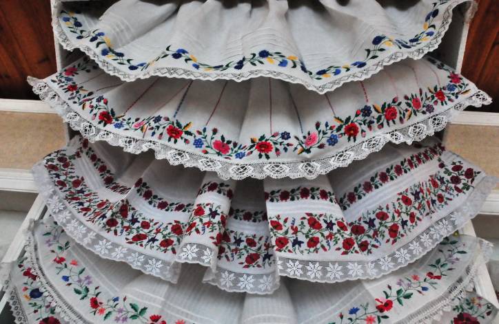 Biezdziež. In the village 