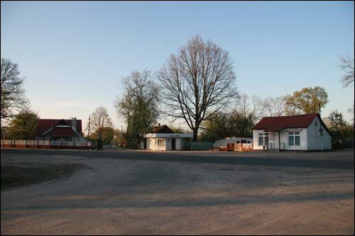 Biezdziež. In the village 