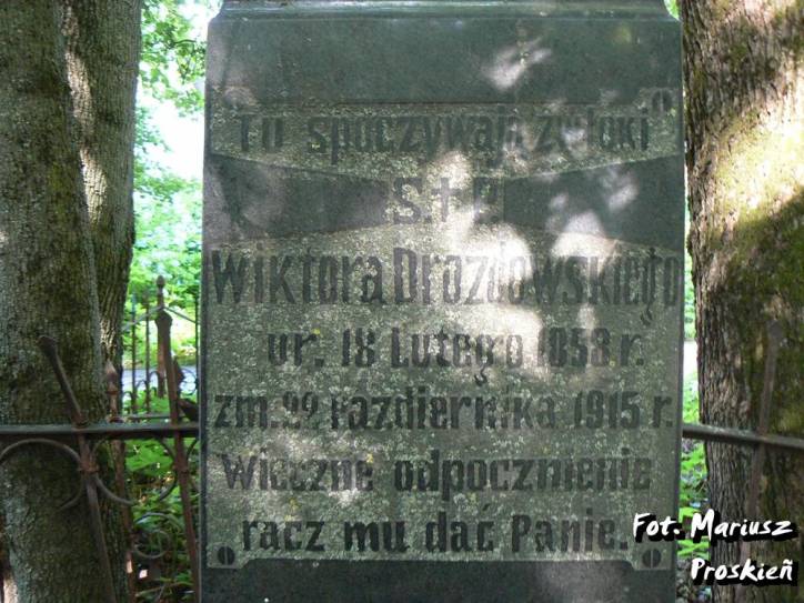  - Cmentarz stary katolicki. 