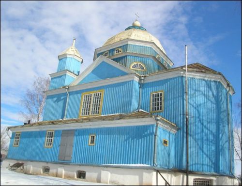  - Царква Праабражэння Гасподняга. Бакавы фасад і апсіда (03.2009)