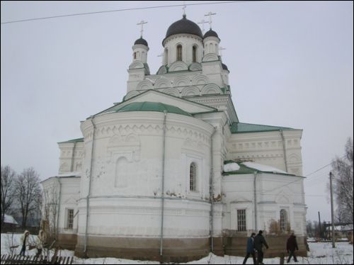 Vuła |  Orthodox church of the Holy Trinity. View at the apse