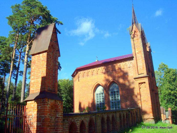 Бяльмонты (Ахрэмаўцы). Могілкі каталіцкія. Капліца