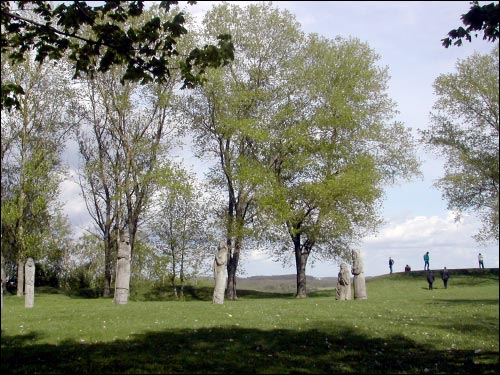  - Site of ancient castle . 