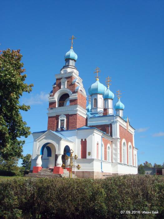 Drysviaty. Orthodox church of St. Peter and St. Paul