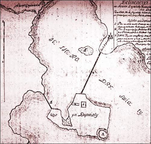 Dryświaty. Zamczysko 