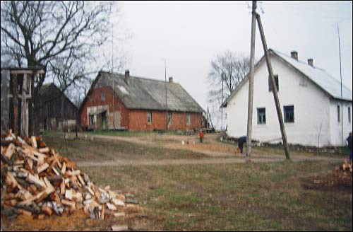 Drysviaty. Farmstead of Łopacinski
