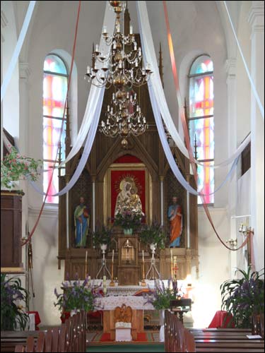 Miluńce (Pelikany). Kościół Św. Jakuba