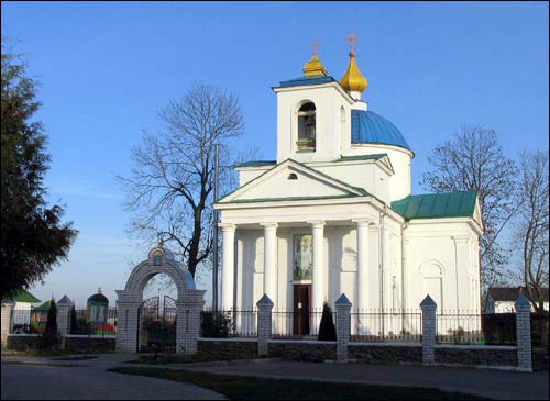 Čašniki. Orthodox church of the Transfiguration