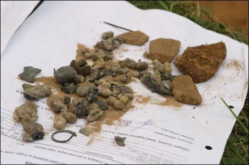 Biruli.  Burial-mounds