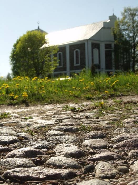 Vaŭkałata. In the village 