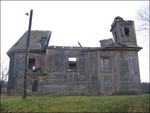  - Царква Праабражэння Гасподняга. Бакавы фасад