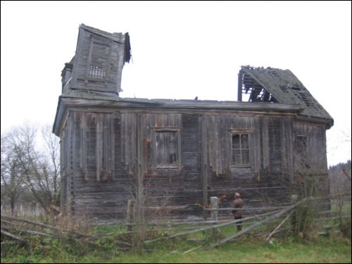  - Царква Праабражэння Гасподняга. Бакавы фасад