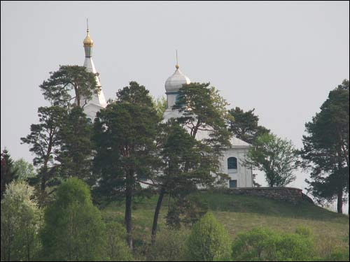  - Krajobrazy . Cerkiew Pokrowska w Buszykach