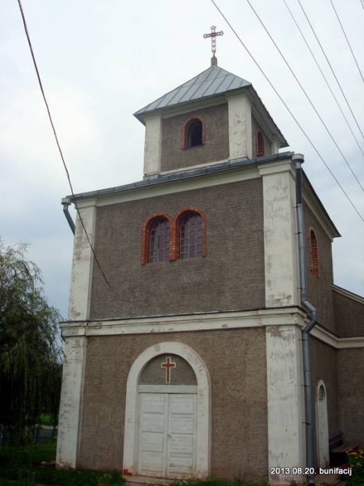 Čarnievičy. Catholic church of St. John the Baptist