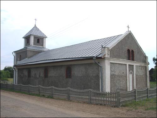 Čarnievičy. Catholic church of St. John the Baptist