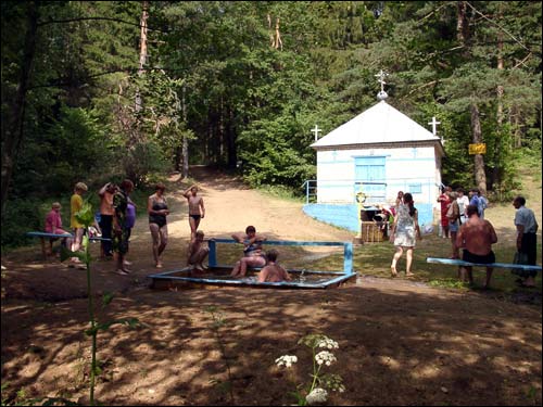 Čarnievičy.  Spring of St. John