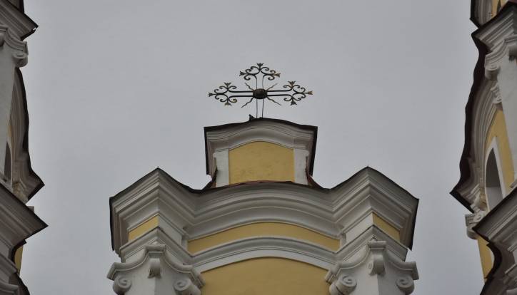 Hłybokaje. Catholic church of the Holy Trinity
