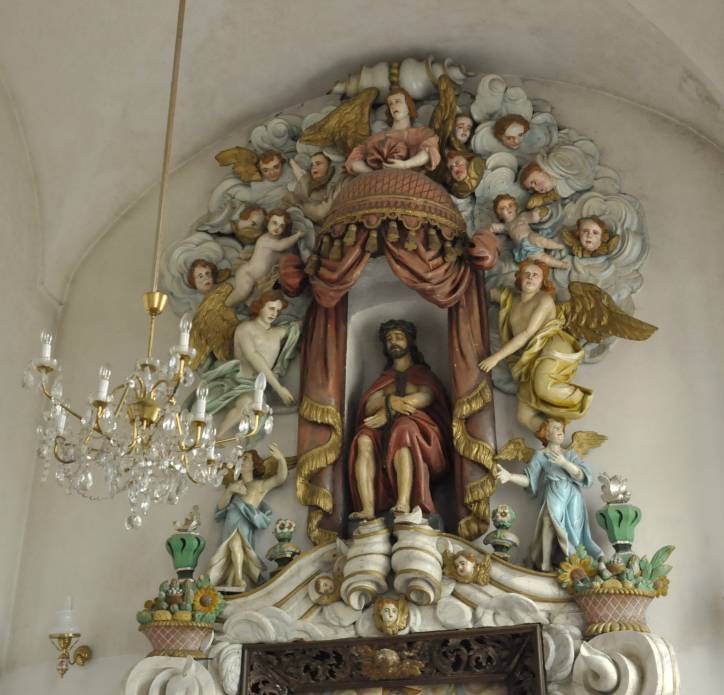 Hłybokaje. Catholic church of the Holy Trinity