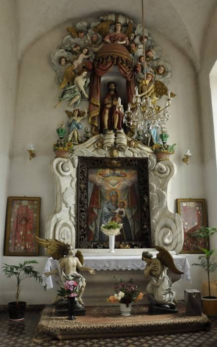 Hłybokaje. Catholic church of the Holy Trinity