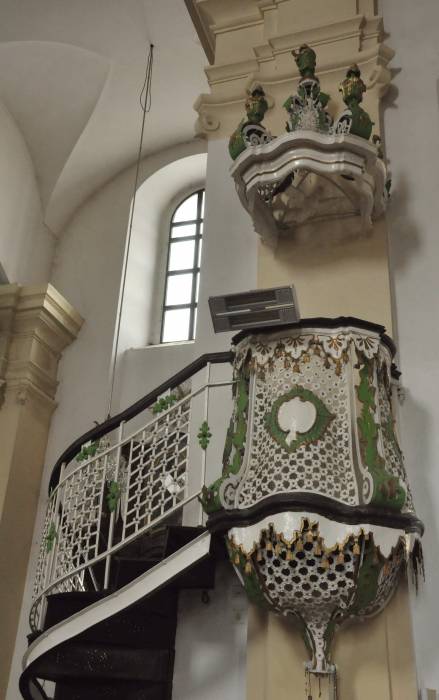 Hłybokaje. Catholic church of the Holy Trinity