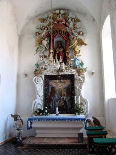 Hłybokaje. Catholic church of the Holy Trinity