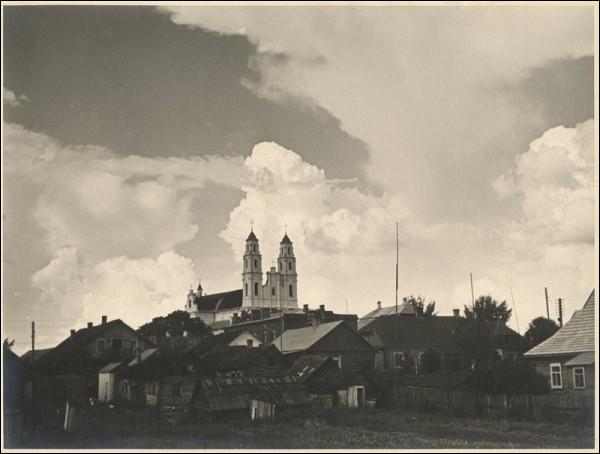 Hłybokaje. Town at the old photos 