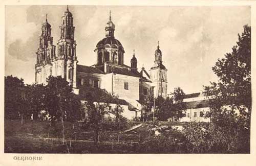 Hłybokaje. Town at the old photos 